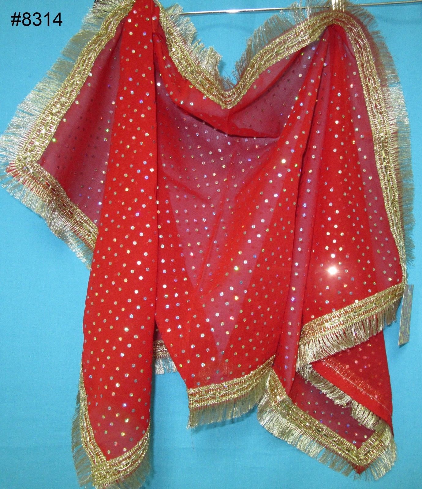 Mata Ki Chunari Red And Gold Chunni Dupatta For Pooja 30546 Buy Mata